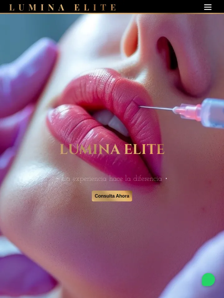 Vista tablet de Lumina Elite